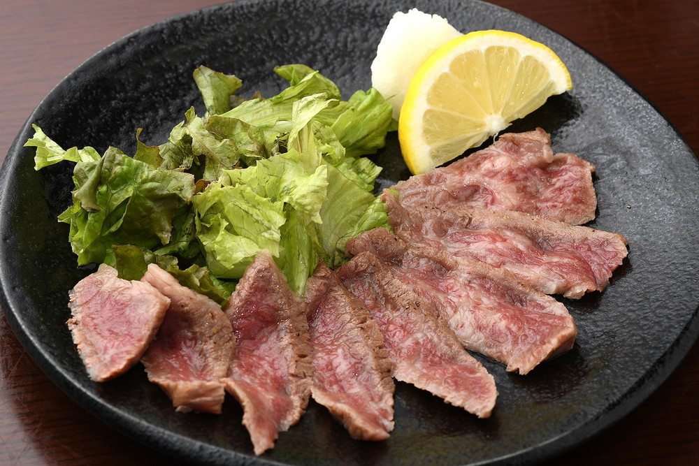 Beef Carpaccio（Roast Beef with ponzu souce）